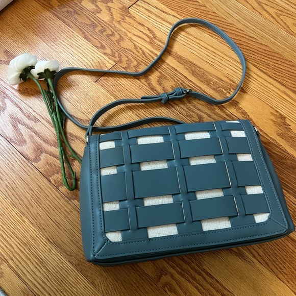 a new day Handbags - Woven flap crossbody bag by A New Day